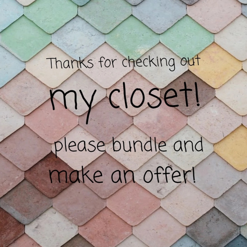 Welcome to my closet